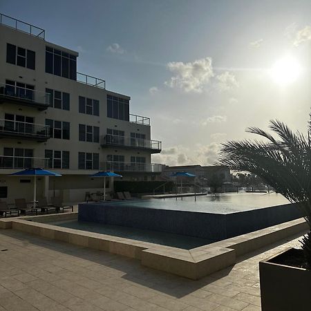 Ocean View Condo Overlooking The Caribbean Sea Oranjestad Exterior photo